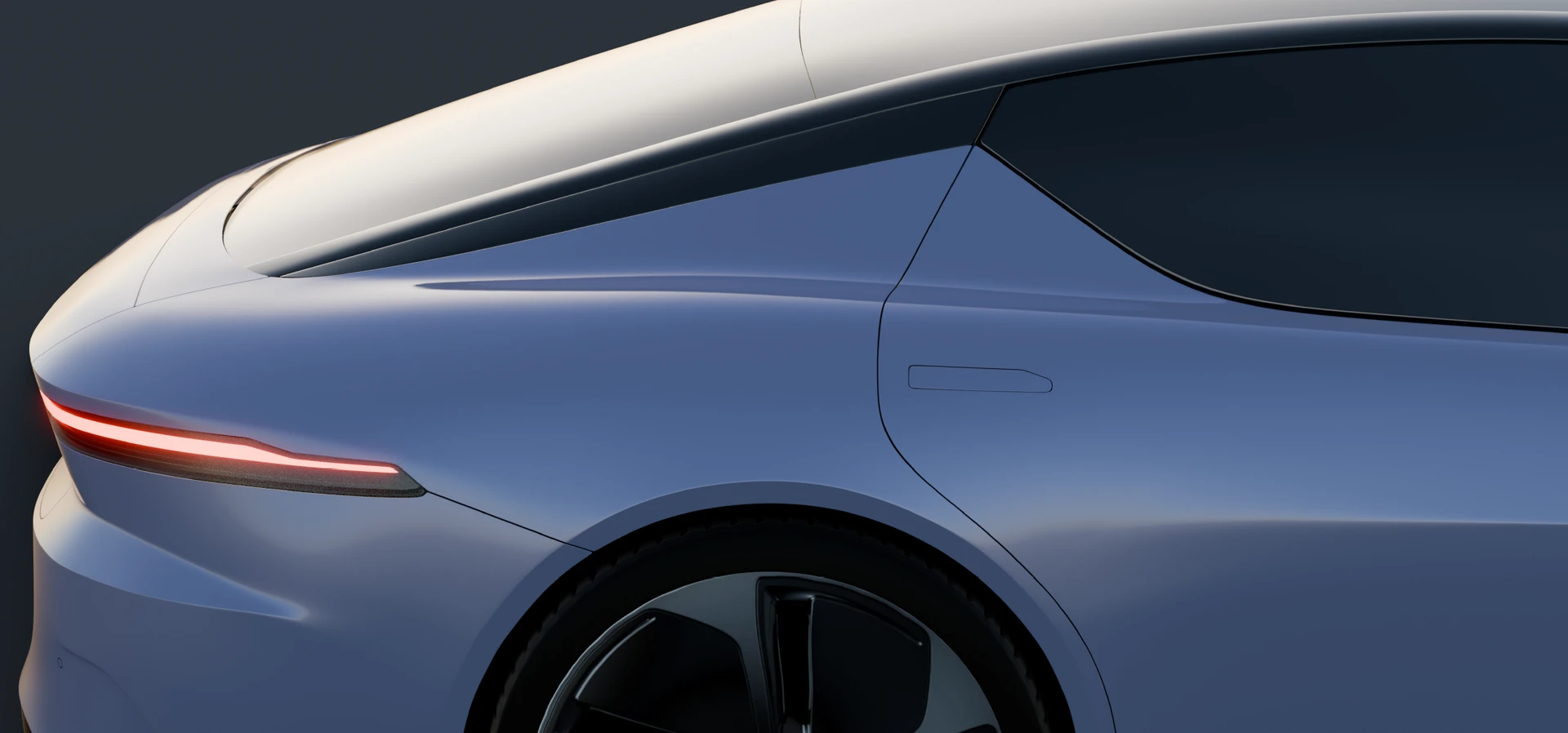 CAD model of car